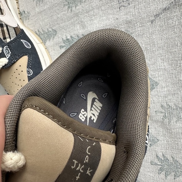 Nike SB new thick cotton woven twisted rope thick laces low-top sneakers - Picture 3 of 7